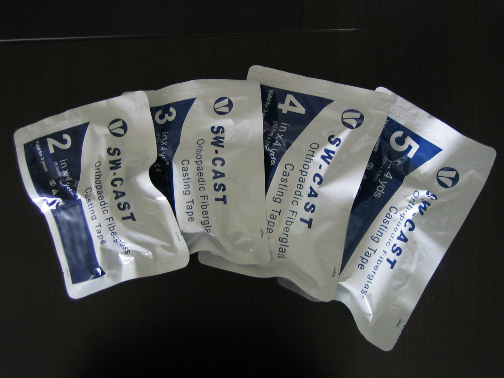 Multi color casting tapes